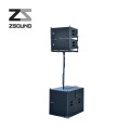 ZSOUND stage audio equipments outdoor china sound system music 10inch 2way line array speaker system